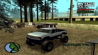 Monster truck location in GTA San Andreas [upl. by Eerol]