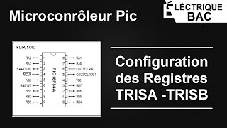 Résumé Microcontroleur 16F84 Registre TRIS [upl. by Gabriellia]