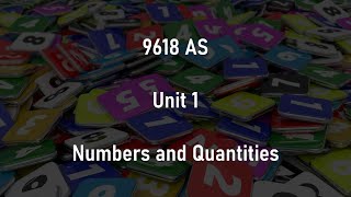 004  Numbers amp Quantities Integers Reals Kilo Kibi Mega Mebi Giga Gibi etc  AS amp A2 9618 [upl. by Brewster]