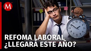 Ricardo Monreal prioriza la reducción de jornada laboral de 48 a 40 horas antes de finalizar el año [upl. by Nadean]