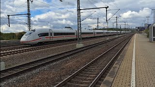 Schnellfahrstrecke StuttgartMannheim bei Vaihingen Enz am 05102024 [upl. by Brothers]