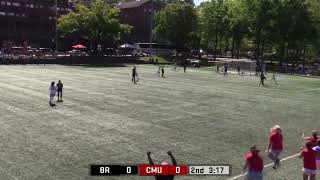 Carnegie Mellon Womens Soccer Highlights vs Brandeis  1052024 [upl. by Llecrup]