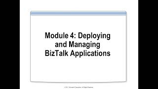 Deploying and Managing BizTalk Applications [upl. by Lerrud]