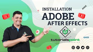 Installation of After Effects  Adobe After Effects  Tutorials Point [upl. by Liag378]