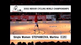 2002 UCI World Championships 170Single Women STEPANKOVA Martina CZE [upl. by Caldera]