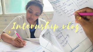 First day of my internship vlog in Tamil 👩‍🏫  Struggles amp journey ✨ Physio life [upl. by Ahsinehs]