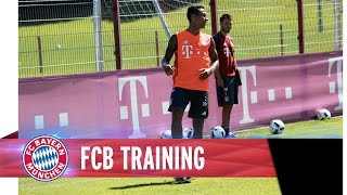 Thiago zurück im Training Impressionen vor ManCity  Highlights [upl. by Alded]