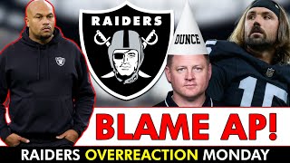 Antonio Pierce Was Josh McDaniels BAD Raiders Rumors amp Overreaction Monday After Panthers Game [upl. by Enetsirhc]