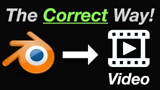 How to EXPORT ANIMATIONS in Blender CORRECTLY and WHY [upl. by Romona]