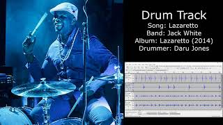 Lazaretto Jack White • Drum Track [upl. by Rammaj917]