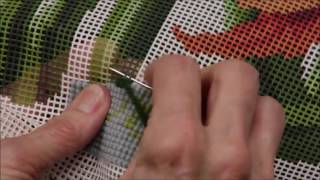 Elizabeth Bradley Needlepoint Stitching Up the Stem [upl. by Otaner]