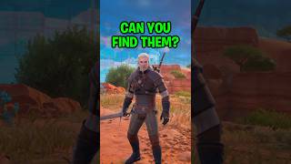 Can you find the Geralt of Rivia in Fortnite 😁😍 fortnite [upl. by Fital]