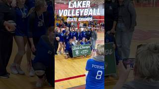 Interlakes Volleyball Championship Highlights Undefeated Season shorts highschoolsports [upl. by Maddie975]