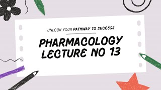 pharmacology lecture No 13 medical pharmacy receptors agonist [upl. by Coonan]