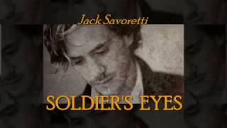 Jack Savoretti  Soldiers eyes with lyrics [upl. by Elleryt]