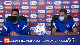 Lasarte Bravo e Isla dan conferencia de prensa en la previa del duelo ante Uruguay [upl. by Selegna]