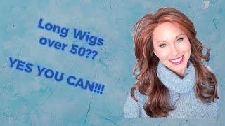 Long Wigs over 50 YES YOU CAN [upl. by Hammock]