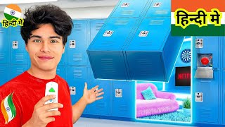 I Built 3 SECRET Rooms In School   Stokes Twins Hindi  Stokes Twins Hindi Secret Room Challenge [upl. by Oiramaj]