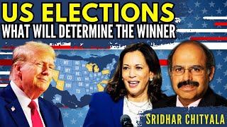 US Elections • What will determine the winner come Tuesday • Sridhar Chityala [upl. by Silliw]