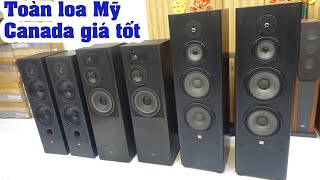 hàng về giá nào cũng có loa Mỹloa Canada PSBJBL LX60LX 1000 Mkii giá từ 6 triệu [upl. by La]