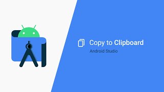 How to Implement Copy to Clipboard in Android Studio Java 2022 [upl. by Crisey]