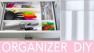 ORGANIZZAZIONE CUCINA FAI DA TE  Come organizzare i cassetti [upl. by Ratha]