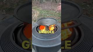 Cooking with the Solo Stove Griddle Attachment solostove bonfire [upl. by Amandi167]