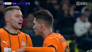 Heorhiy Sudakov Goal Shakhtar Donetsk vs Young Boys 21 All Goals and Extended Highlights [upl. by Eelatan]