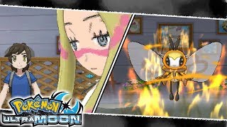 HD Totem Battle  Ribombee  Pokemon Ultra SunUltra Moon [upl. by Auqenaj868]