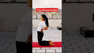 Thyroid prevention yoga thyroid shorts rutbornnutrition [upl. by Yddet]