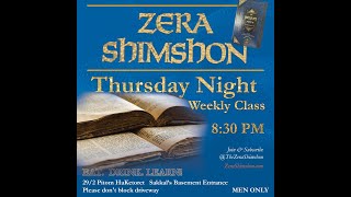 The Zera Shimshon  Weekly Class  Parshat Naso  by Charles Sakkal  The Torah of the Summer [upl. by Hufnagel]