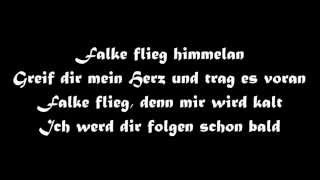 Oonagh Falke flieg mit lyrics [upl. by Anitnahs]