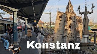 Spaziergang durch die Stadt Konstanz Deutschland mit wunderschönen Gebäuden und Architektur [upl. by Cathe]