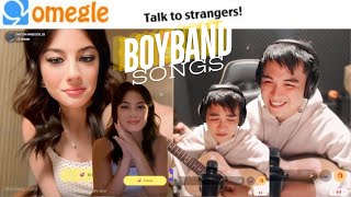 SERENADING STRANGERS SINGING BOYBAND SONGS [upl. by Aterg]