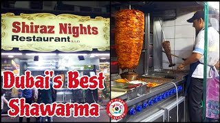 Shiraz Shawarma Shop Deira Dubai  Dubai Best Shawarma Restaurant [upl. by Aivatnuhs]