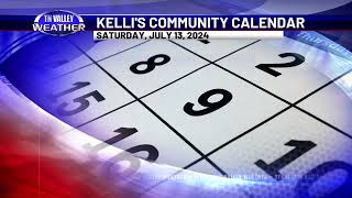 July 12 2024 Community Calendar [upl. by Egarton]