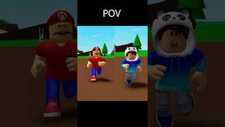 POV Johhny Plays Red Light Green Light I Roblox  Roblox Reaction shorts roblox fyp [upl. by Lehacim]