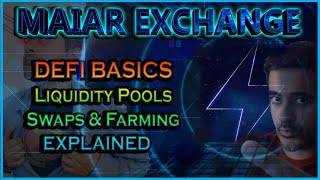 DEX Concepts  Swaps Liquidity Pools amp Farming Basics Elrond EGLD Maiar Exchange MEX Overview [upl. by Ellga981]