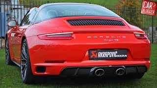 Exhaust Series  Porsche 9912 Targa 4S w Akrapovic Evolution System [upl. by Pol343]