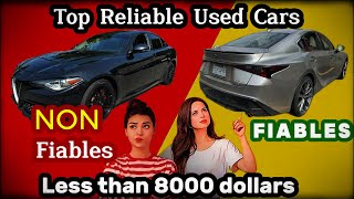 Top 10 Reliable Used Cars 10 Unreliable Cars [upl. by Melbourne]