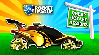 30 Cheap TRYHARD OCTANE Designs  Rocket League [upl. by Longan41]