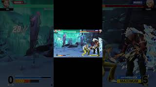 KOF XV KING combo 100 kof [upl. by Zoa667]