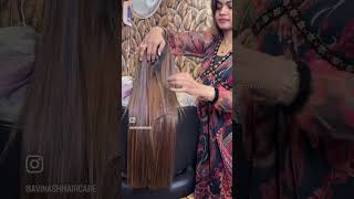 Hair extensions 9175122844 कैसे करे with globala hair colour amp highlights [upl. by Saihtam186]