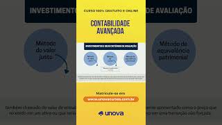 Curso de Contabilidade Avançada Grátis e Online unovacursos [upl. by Held465]