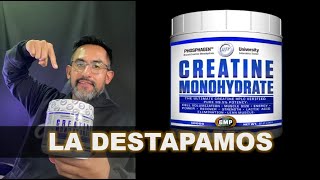 Creatina Phosphagen HTP Monohidrato la destapamos [upl. by Nekcarb]