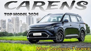 KIA Carens 2024😍  सब Features है ईस car में 🔥  Interior  Exterior  Full detailed review [upl. by Malan513]