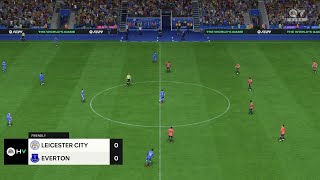 Leicester City vs Everton 21092024 Premier League EA FC 24 [upl. by Atsirtal608]