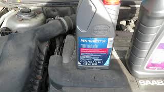 Saab correct coolant Pentofrost and Peak European formula antifreeze also Audi Porsche VW Mercedes [upl. by Ainer]