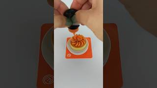 Mini Brands Create cheesecake minibrands masterchef miniatures miniaturefood toyshorts yummy [upl. by Divaj]