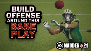 Use this Madden 21 Money Play to beat all Coverages [upl. by Idnib310]